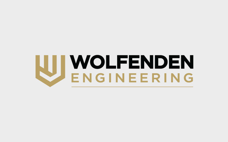 Wolfenden Engineering Logo Design